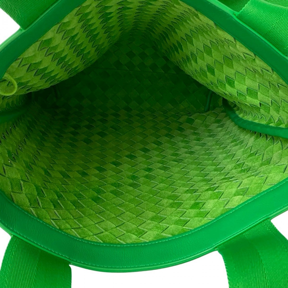 Bottegaveneta Tote Bag Leather Green The Alcotote