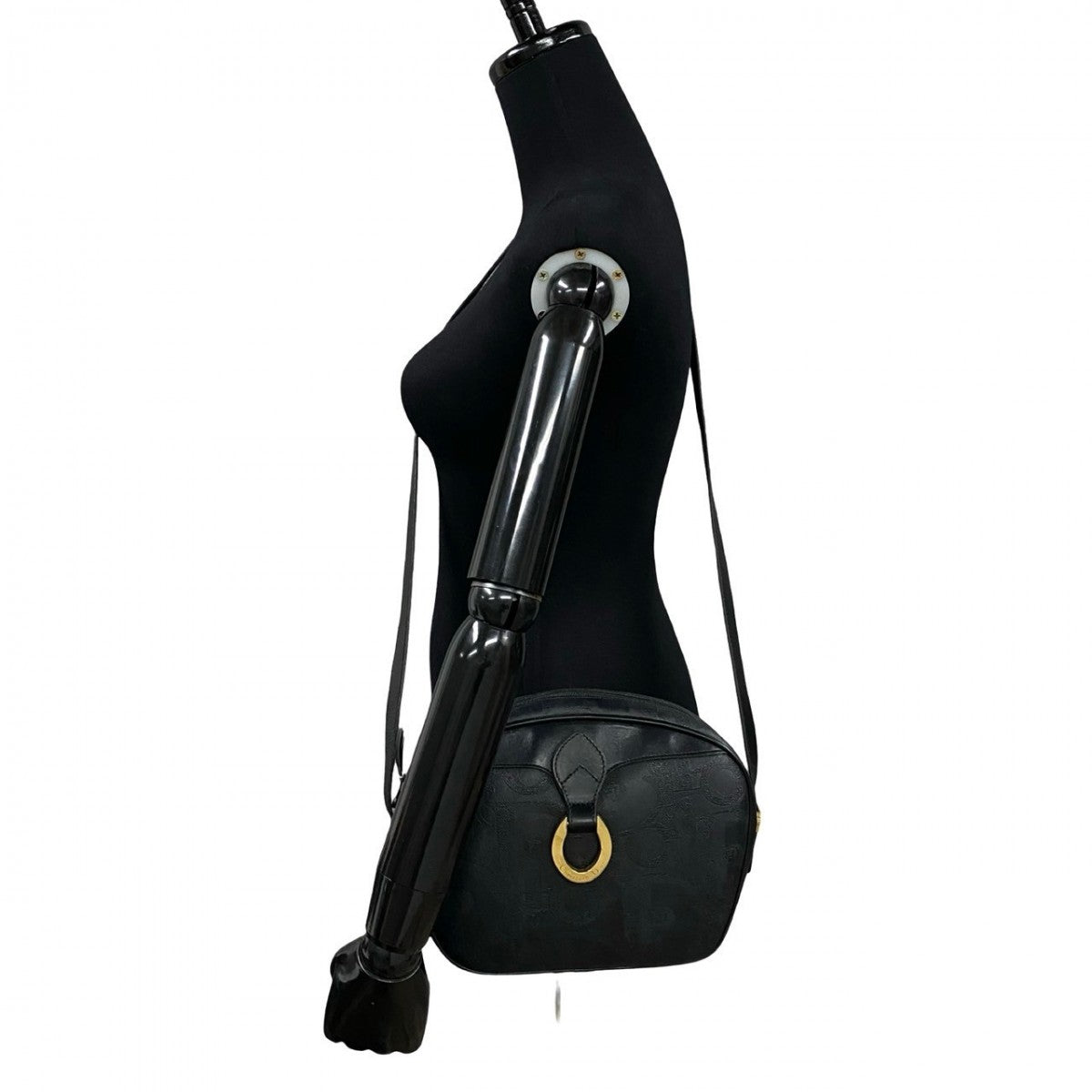 Dior Shoulder Bag Leather Black