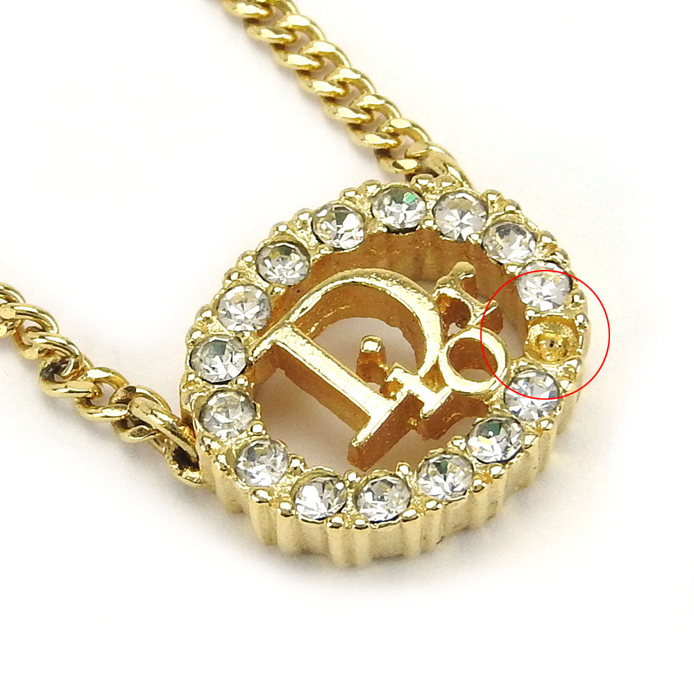 Christian Dior Necklace Metal Gold Women