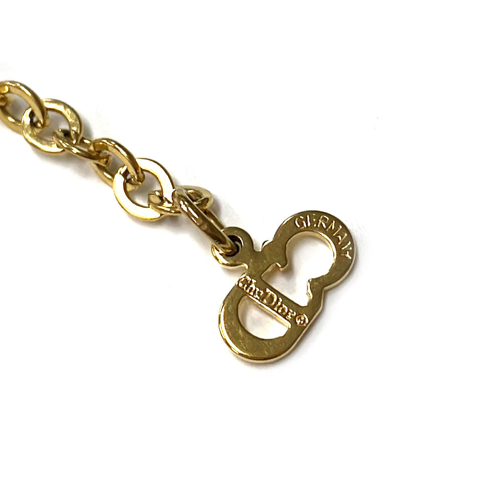 Christian Dior Necklace Metal Gold Women