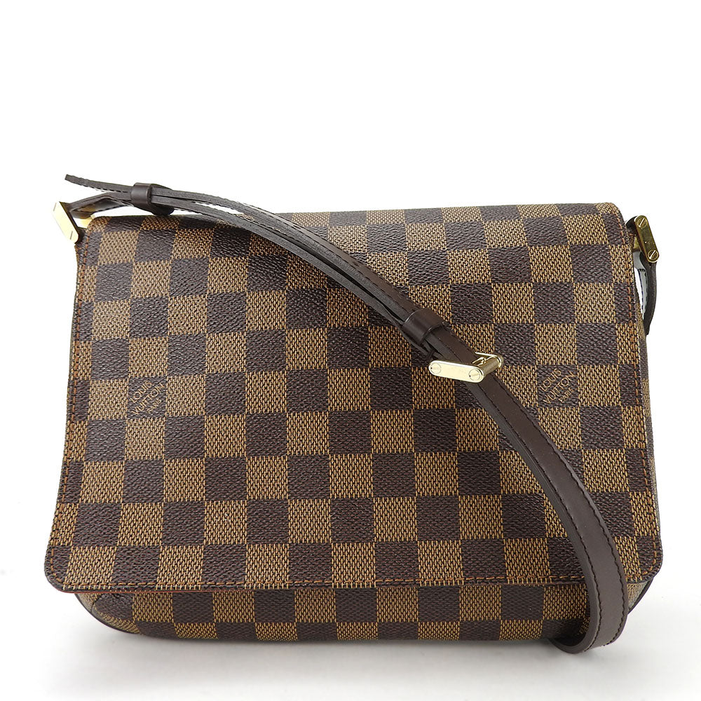 Louis Vuitton Shoulder Bag N51255 Damier Brown Musette Tango Women