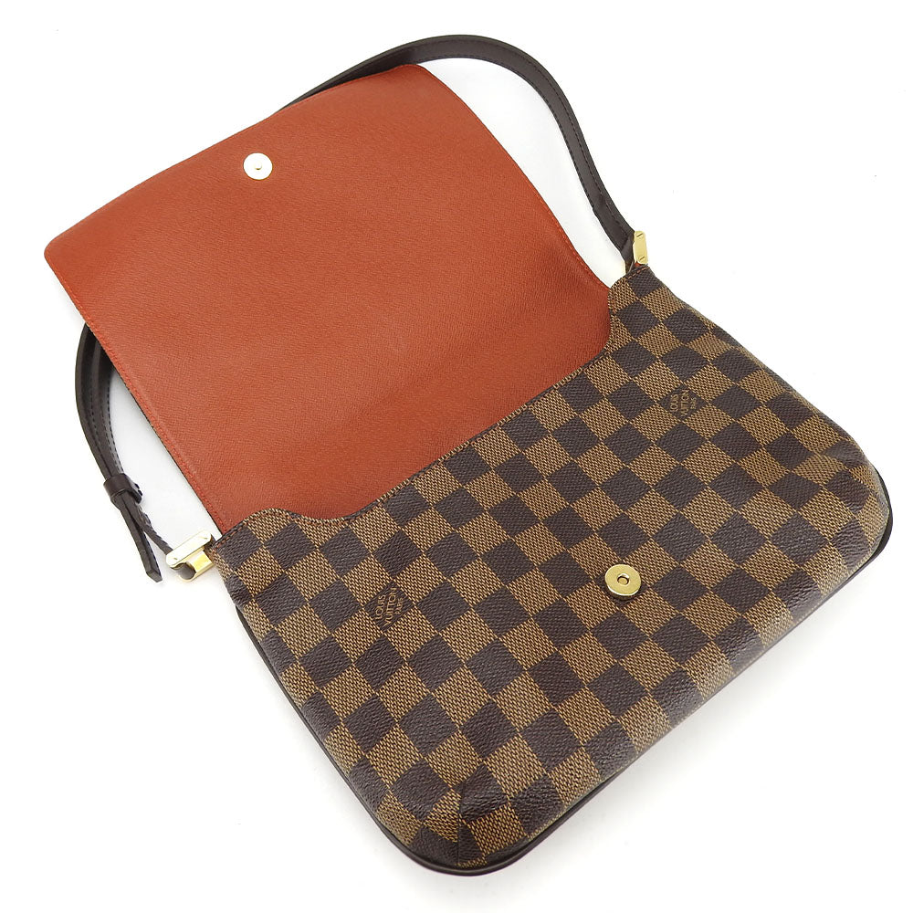 Louis Vuitton Shoulder Bag N51255 Damier Brown Musette Tango Women
