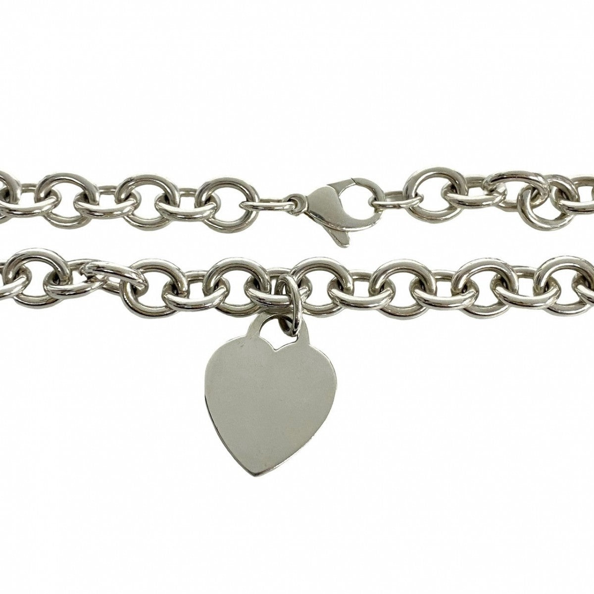 Tiffany&Co. Necklace Silver925 Silver Heart Tag Necklace Women