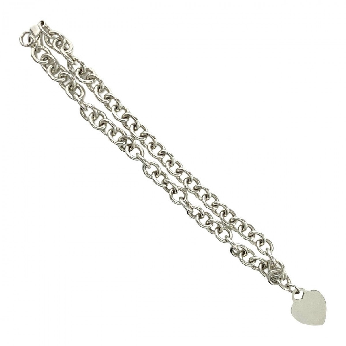Tiffany&Co. Necklace Silver925 Silver Heart Tag Necklace Women