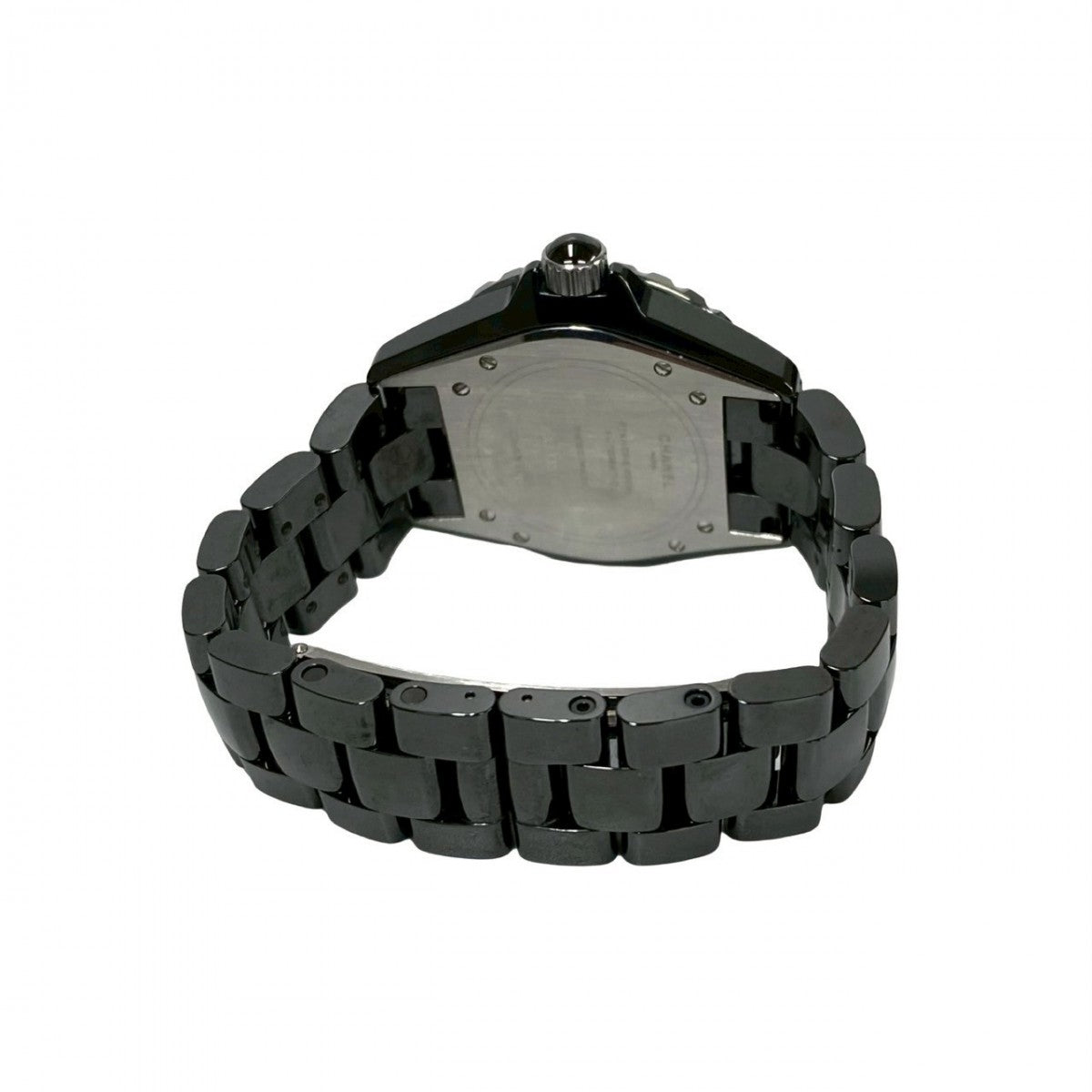 Chanel Watches Ceramic Black J12 Mens