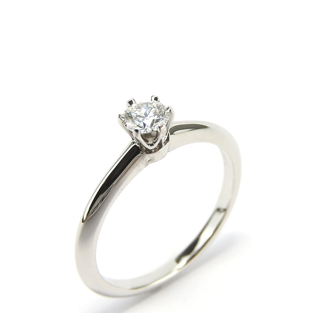 Tiffany&Co. Ring Pt950Platinum, Diamond Platinum Women