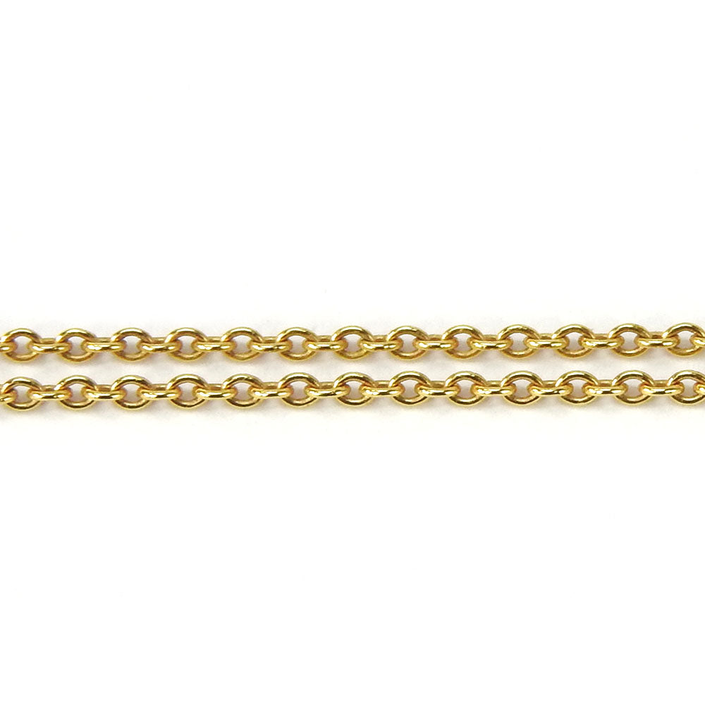 Tiffany&Co. Necklace K18 Yellow Gold Gold Apple Women