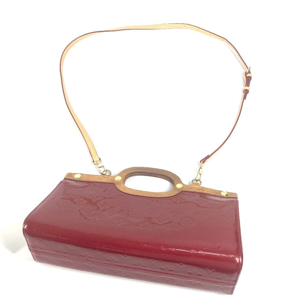 Louis Vuitton Handbag M91987 Monogram Vernis Red Monogram Vernis Roxbury Drive