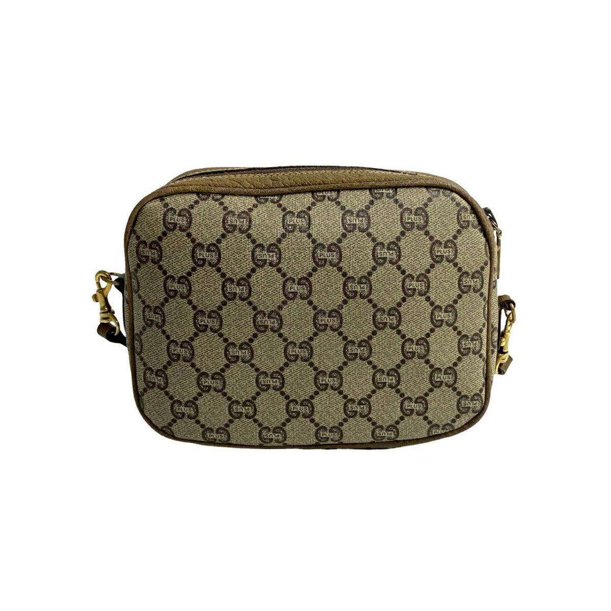 Gucci Shoulder Bag Leather, Pvc Brown Gucci Plus Women