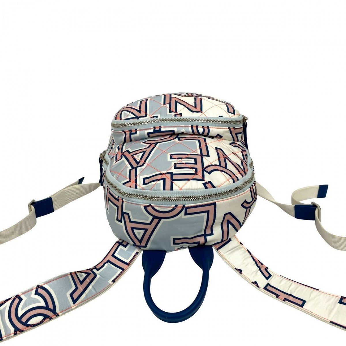 Chanel Backpack Cotton Blue