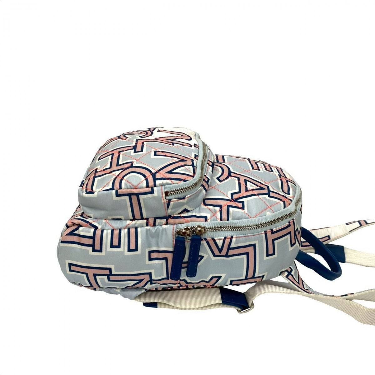 Chanel Backpack Cotton Blue