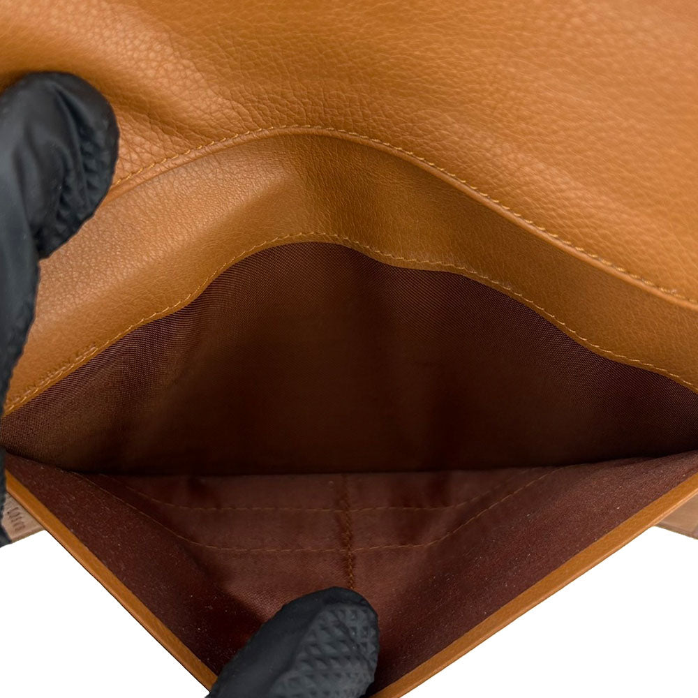 Loewe Bill Compartment Leather Brown Women