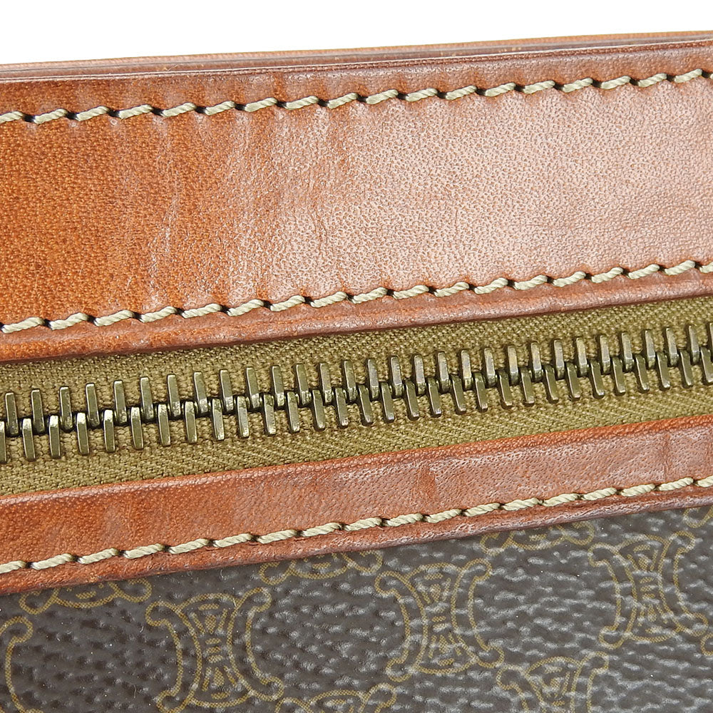 Celine Business Bag Pvc, Leather Brown Women