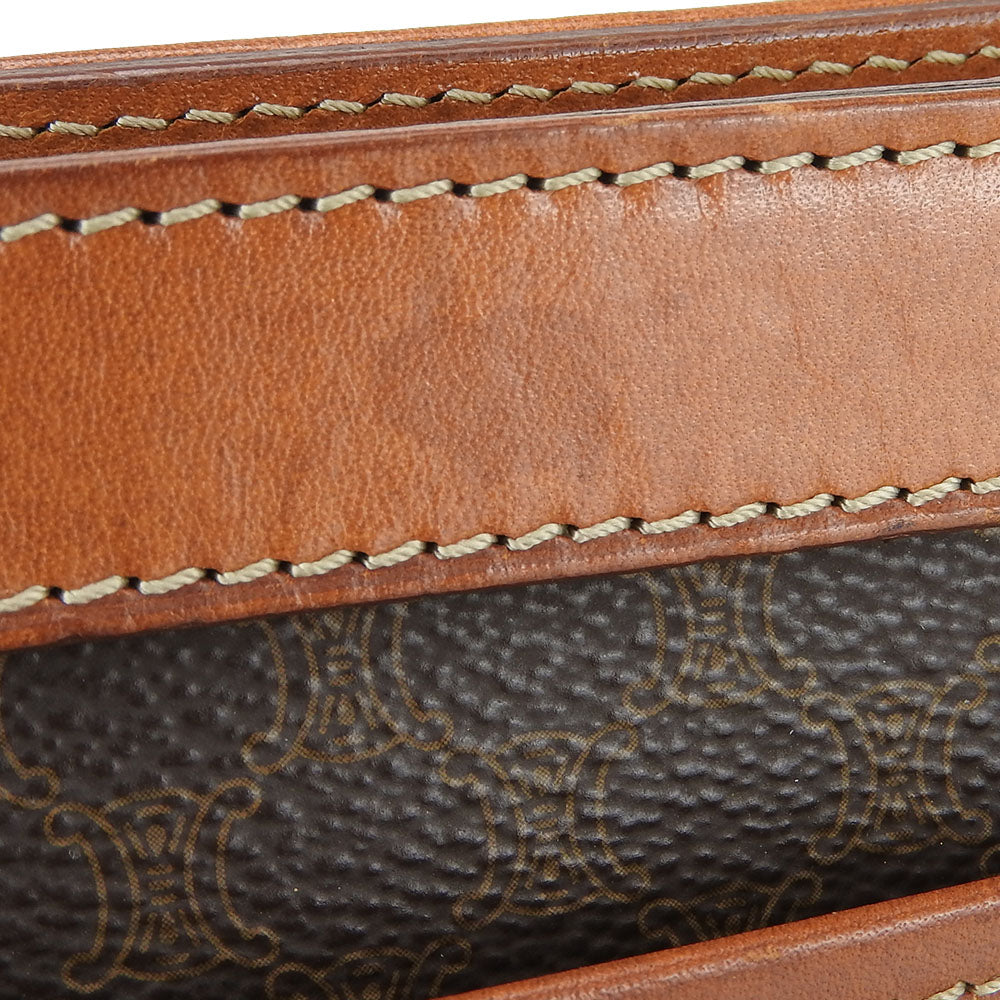 Celine Business Bag Pvc, Leather Brown Women