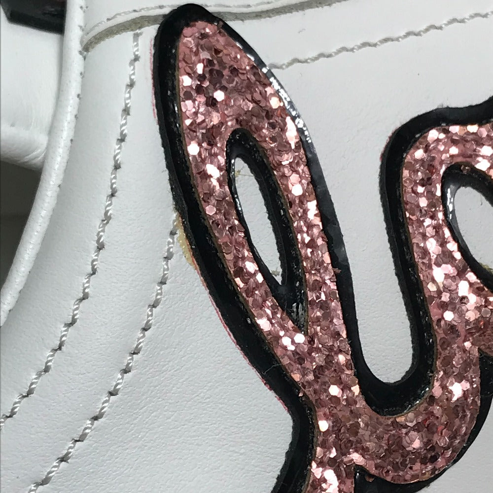 Dolce&Gabbana Sneakers Leather White X Beige Pink Portofino Portofino Collection Women 36