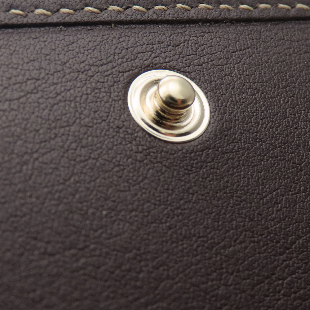 Gucci Long Wallet Purse 245723 Gg Canvas, Leather Brown Women