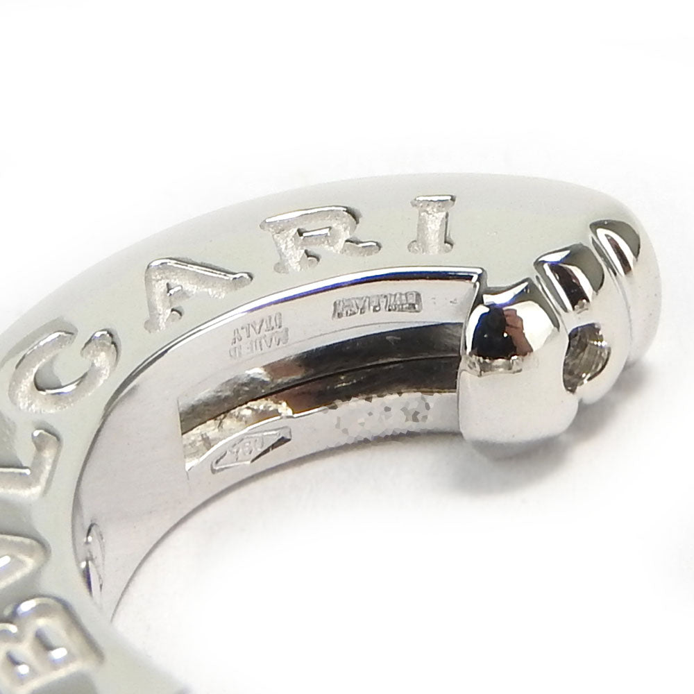 Bvlgari Earring K18 White Gold, Diamond White Gold B-Zero1 Women
