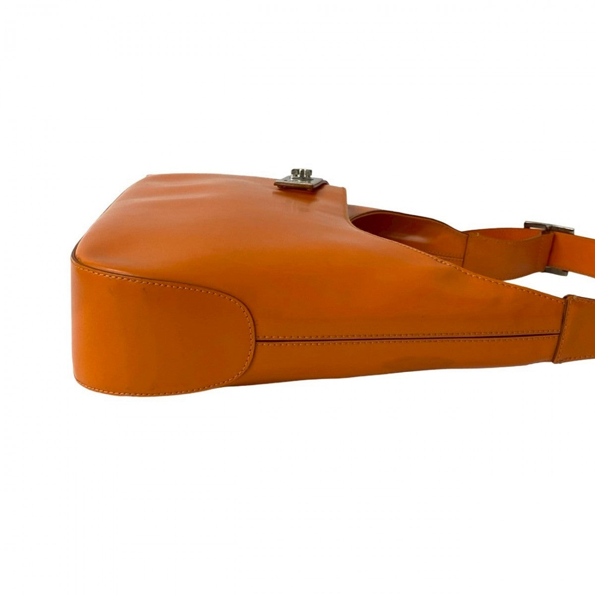 Salvatore Ferragamo Shoulder Bag Leather Orange