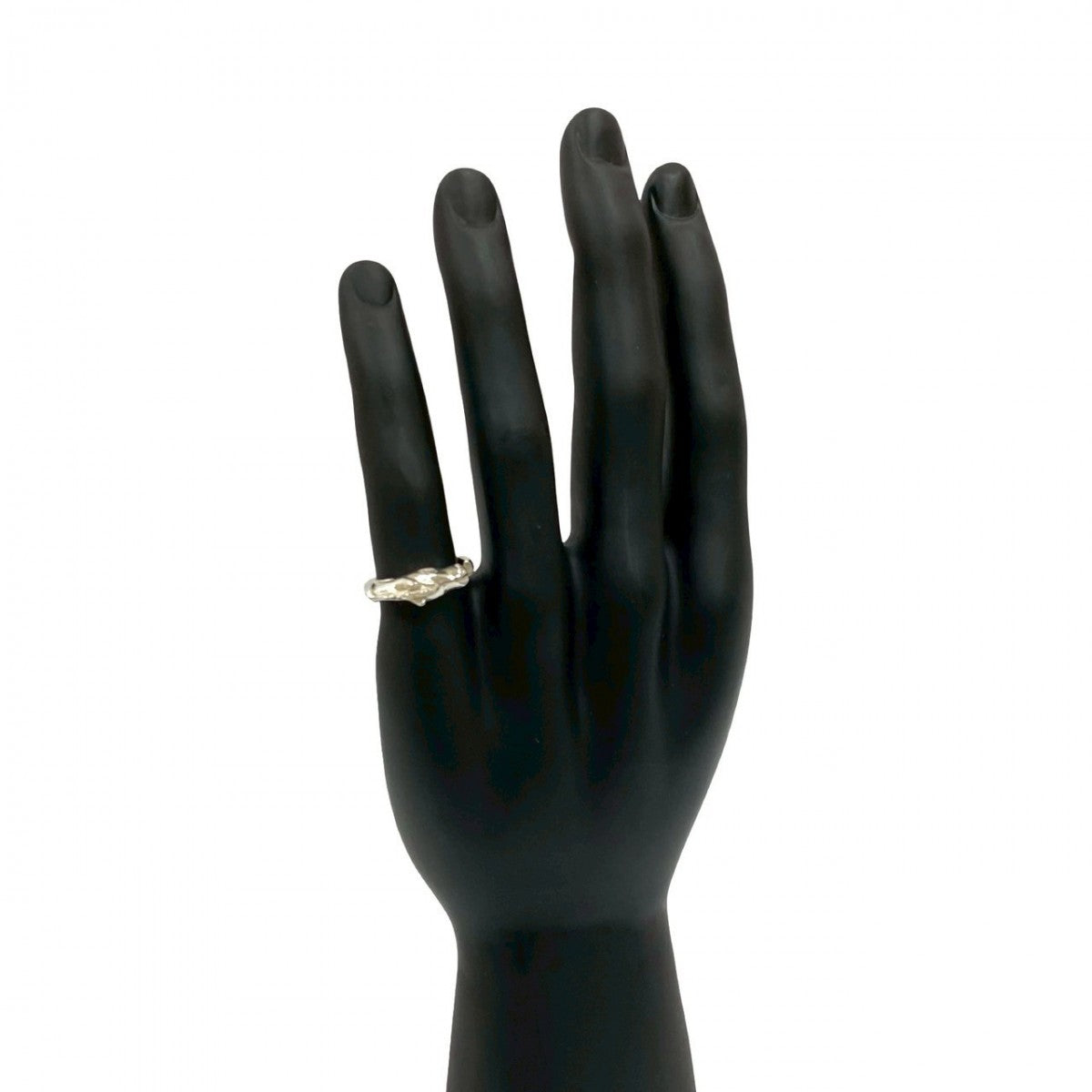 Hermes Ring Silver925 Silver Cheval Horse Ring