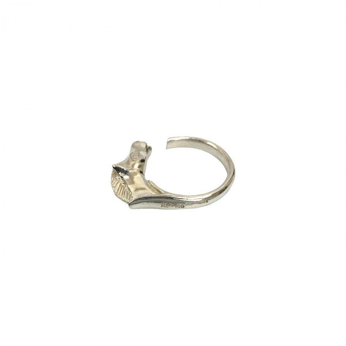 Hermes Ring Silver925 Silver Cheval Horse Ring
