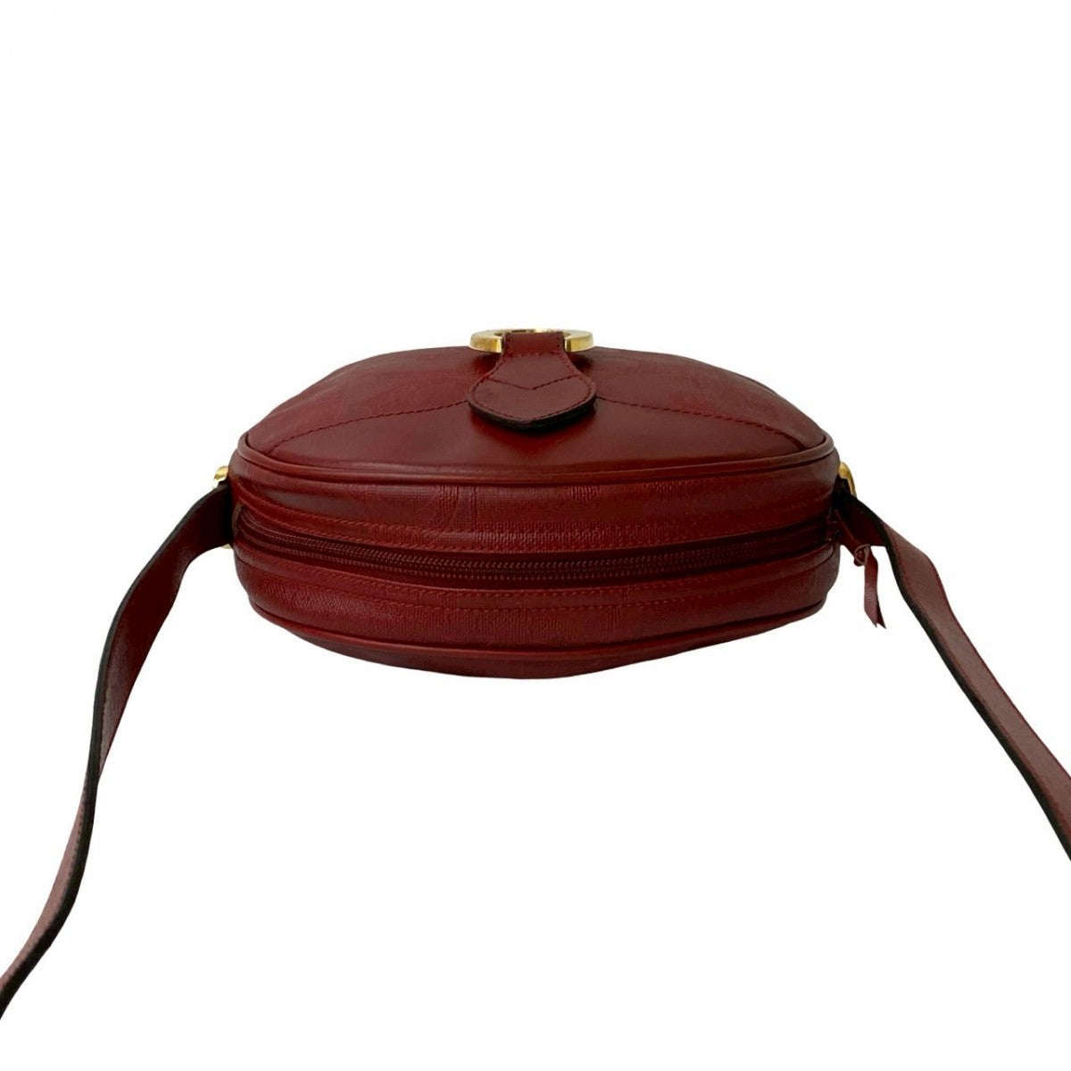 Dior Shoulder Bag Leather, Pvc Red Logo Metal Women