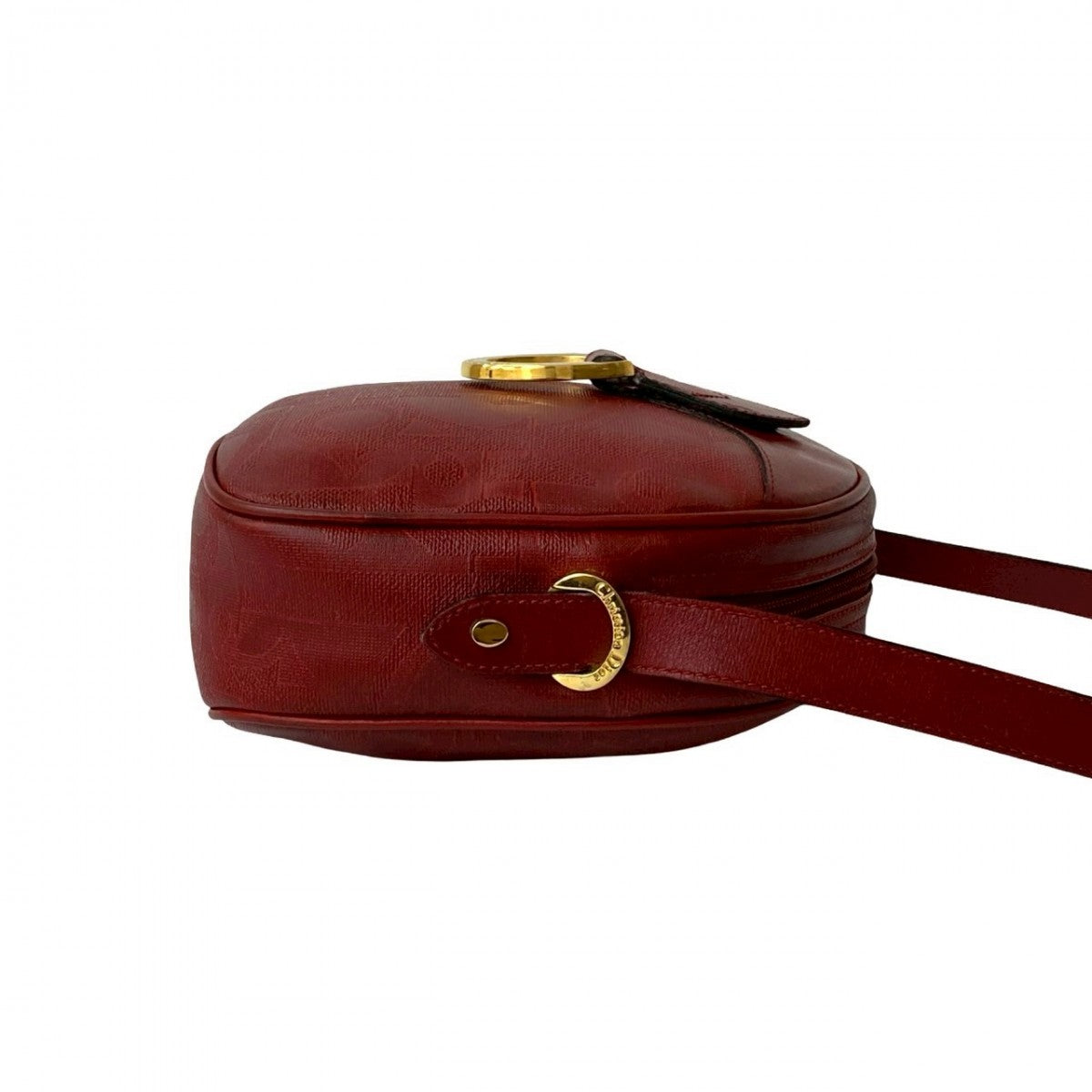 Dior Shoulder Bag Leather, Pvc Red Logo Metal Women