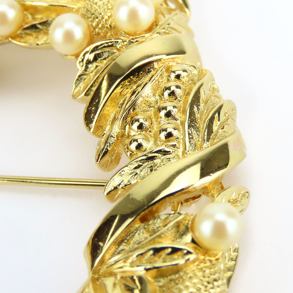 Christian Dior Brooch Metal Gold Women