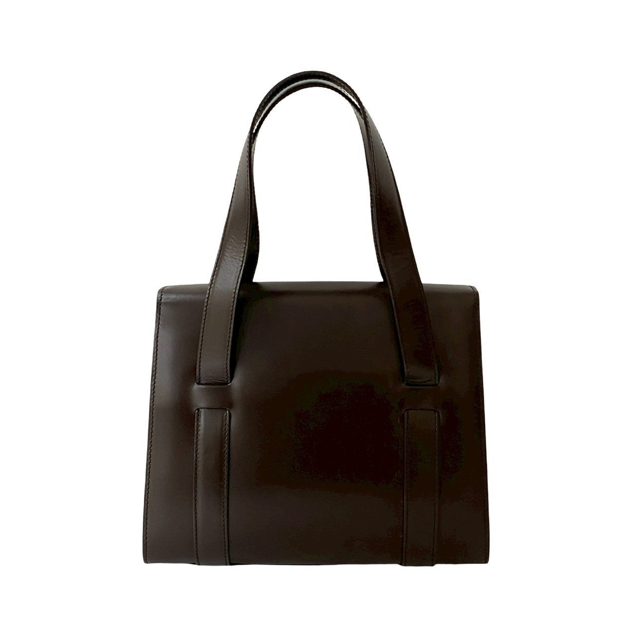 Celine Handbag Leather Brown