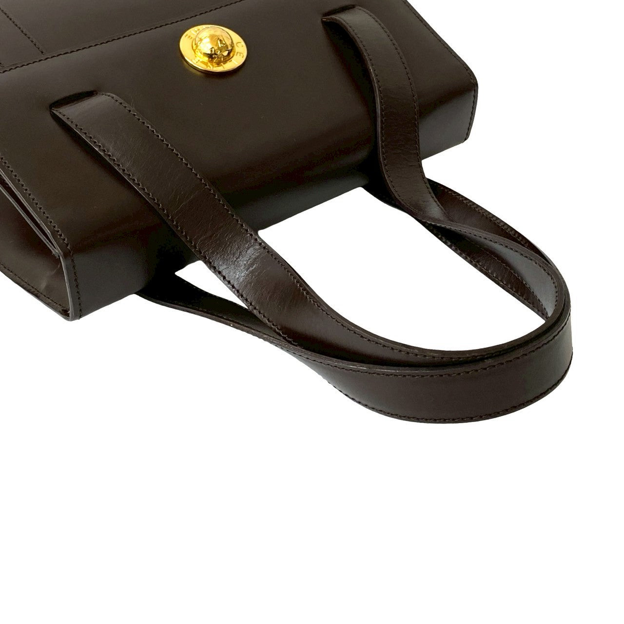 Celine Handbag Leather Brown