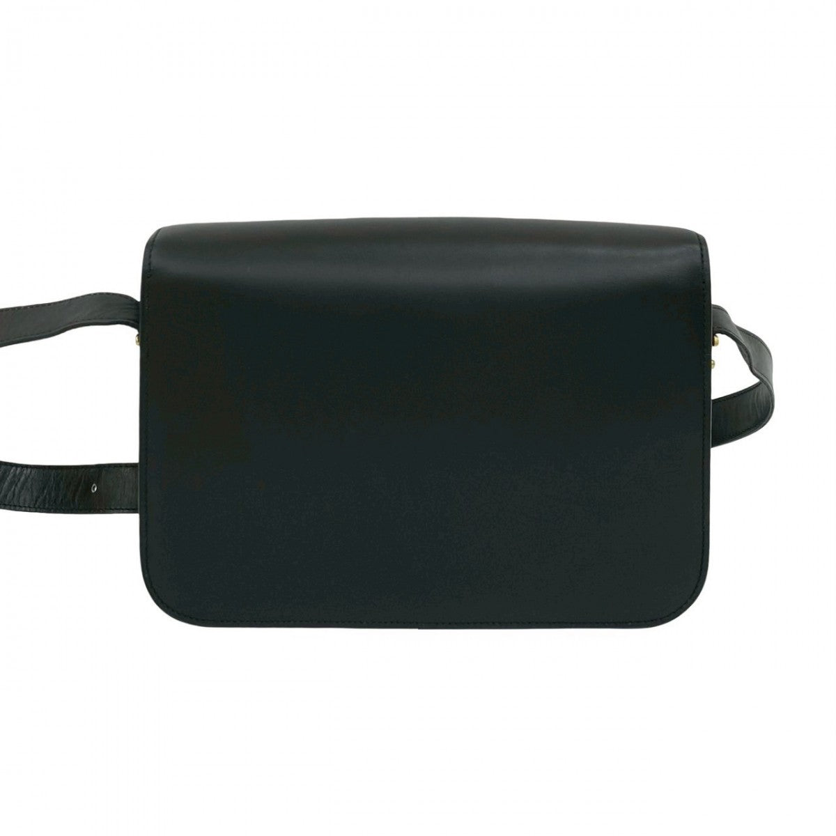 Celine Shoulder Bag Calfskin Black
