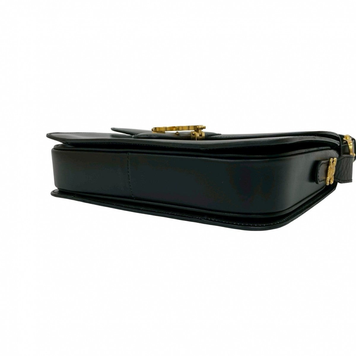 Celine Shoulder Bag Calfskin Black