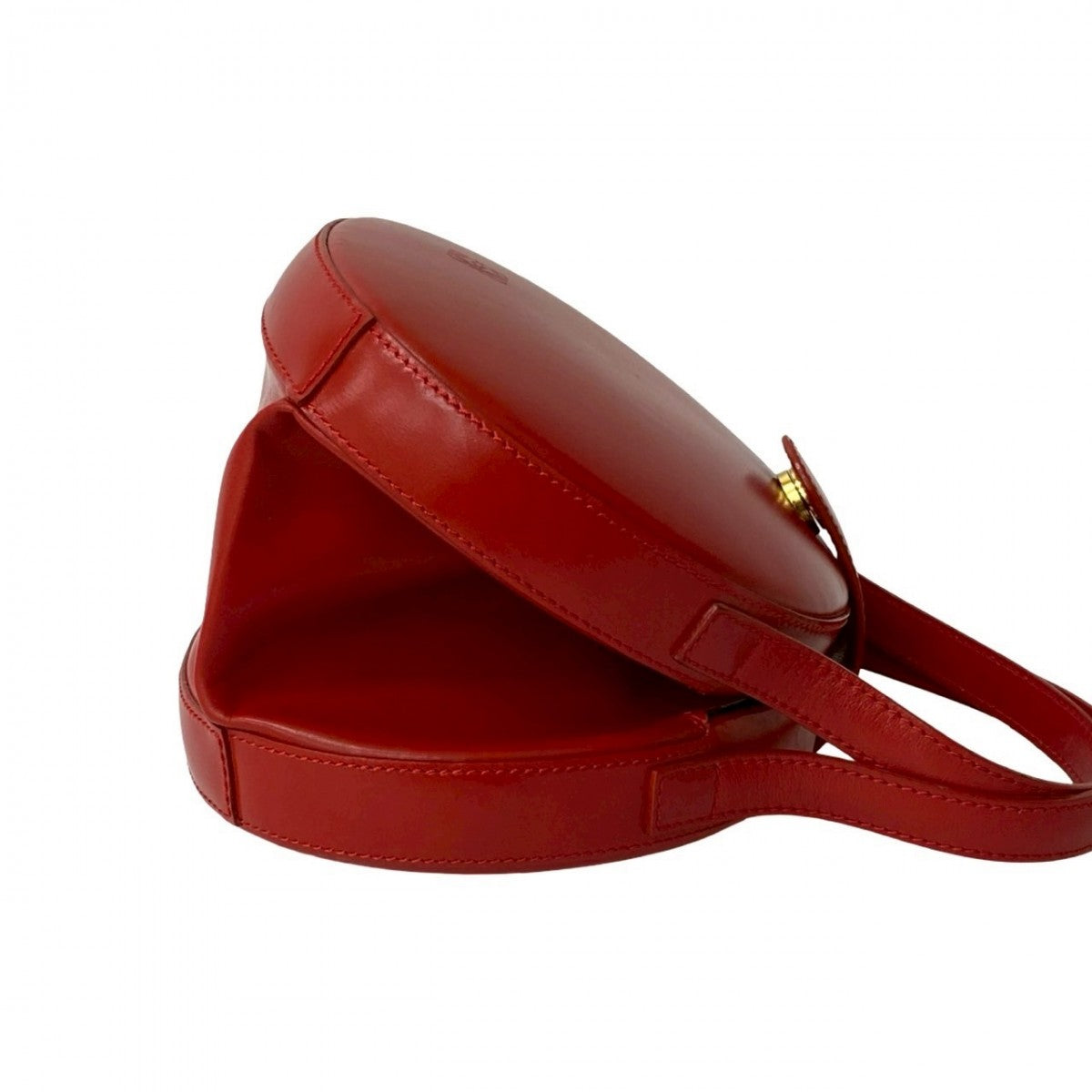 Loewe Shoulder Bag Leather Red