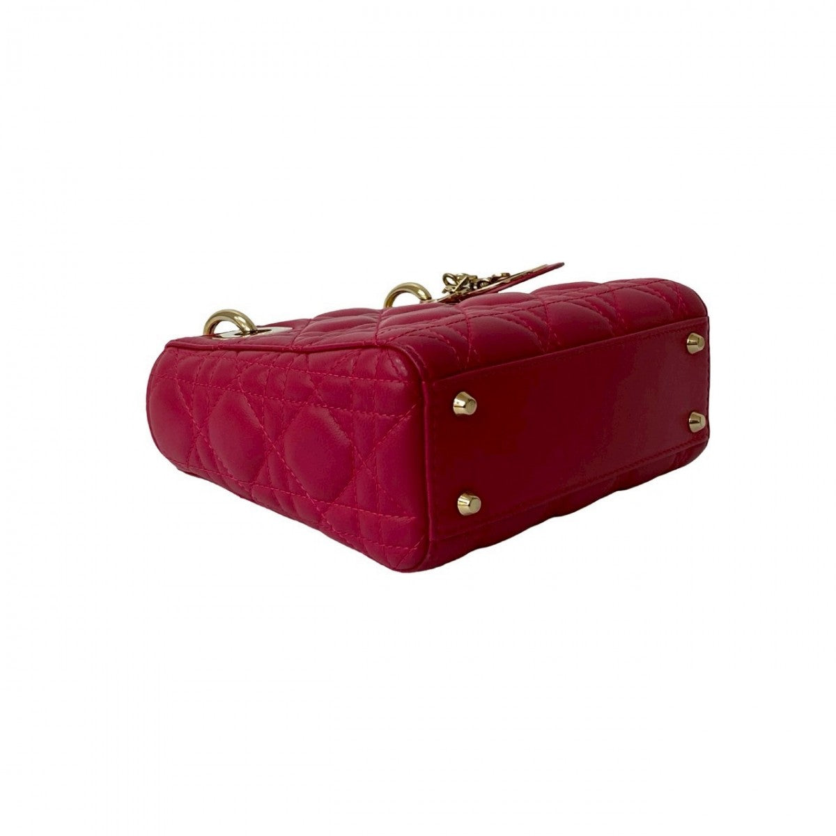 Dior Shoulder Bag Leather Pink Lady Dior