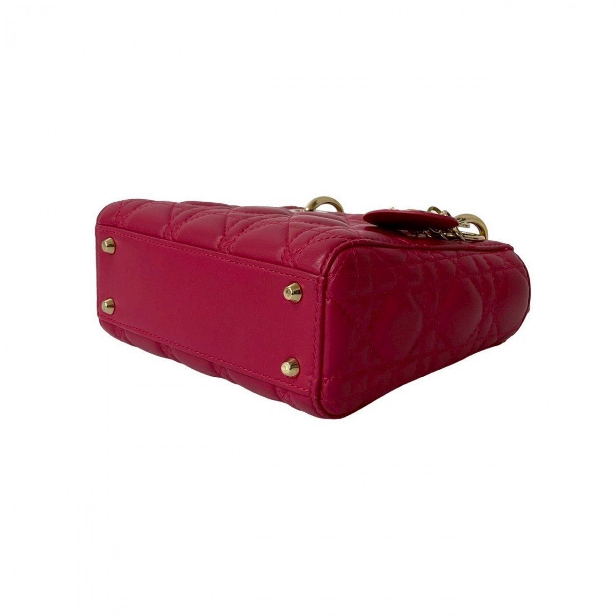 Dior Shoulder Bag Leather Pink Lady Dior