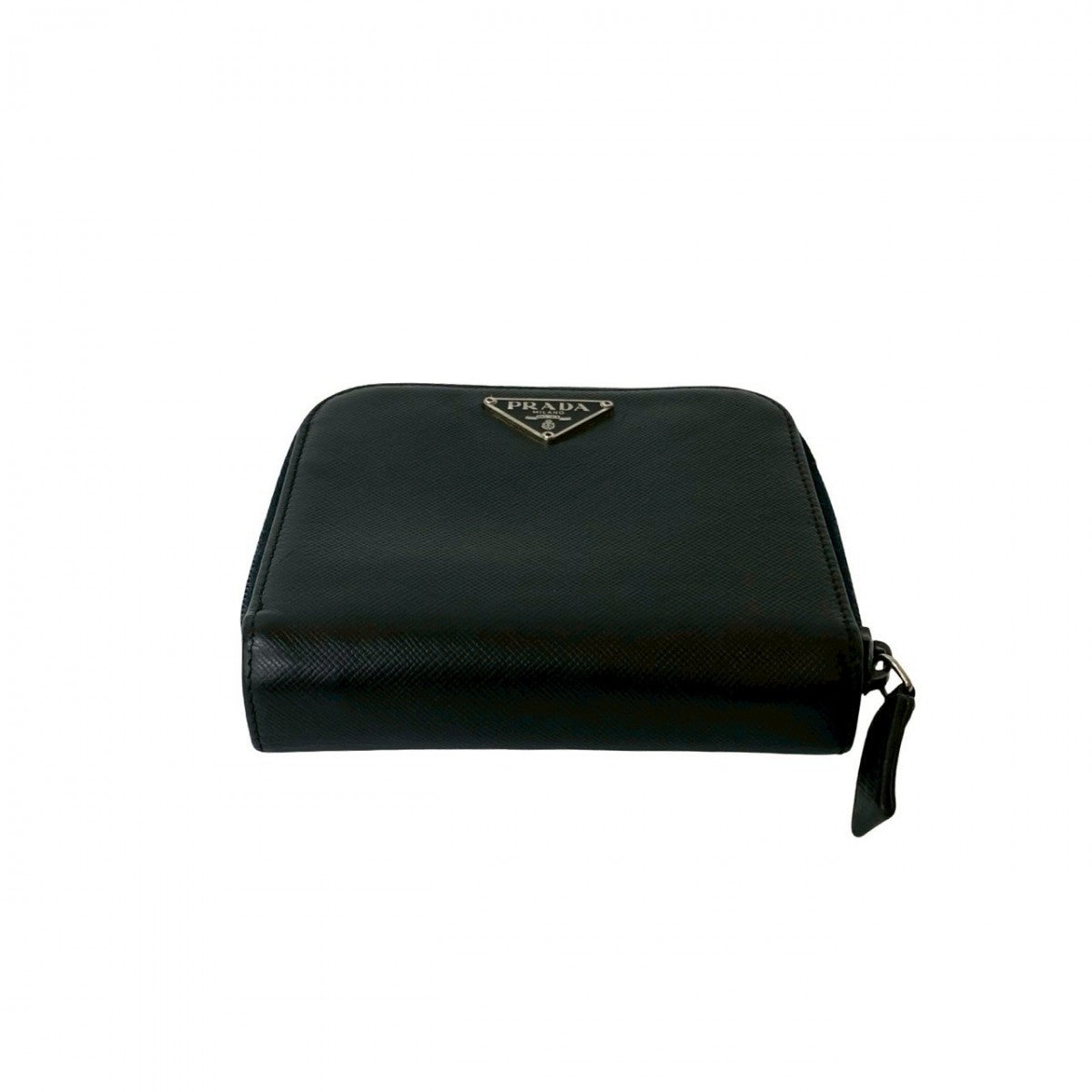 Prada Bifold Wallet Leather Black