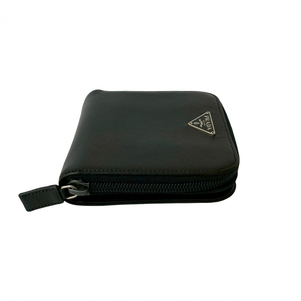Prada Bifold Wallet Leather Black