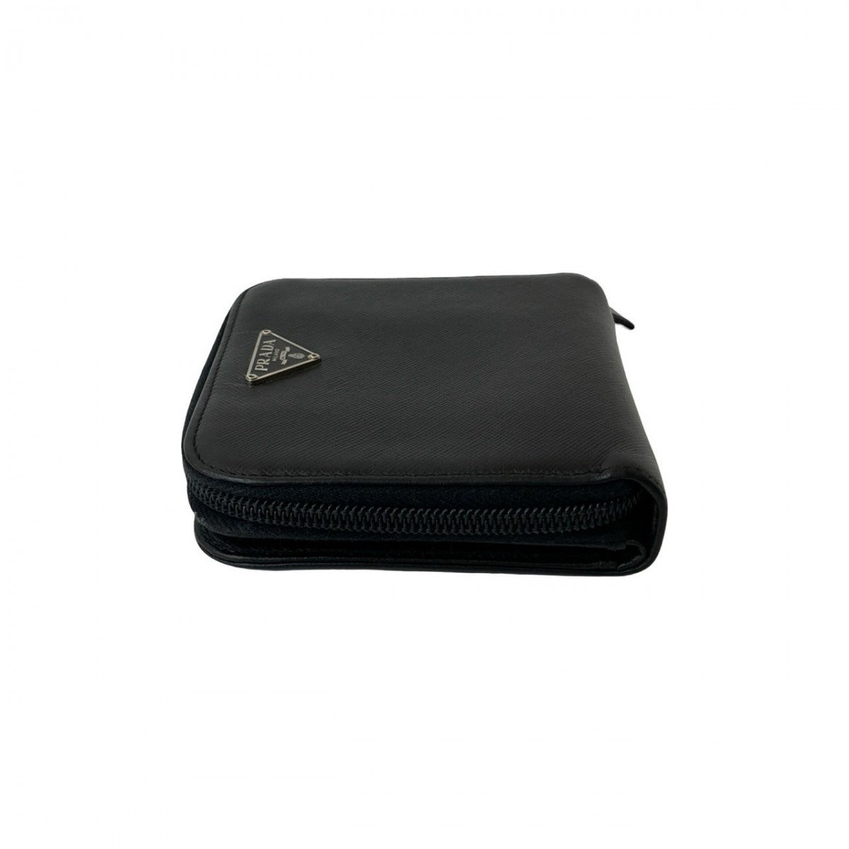 Prada Bifold Wallet Leather Black