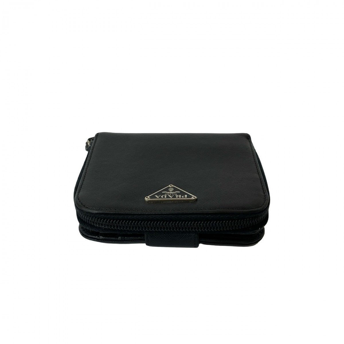 Prada Bifold Wallet Leather Black
