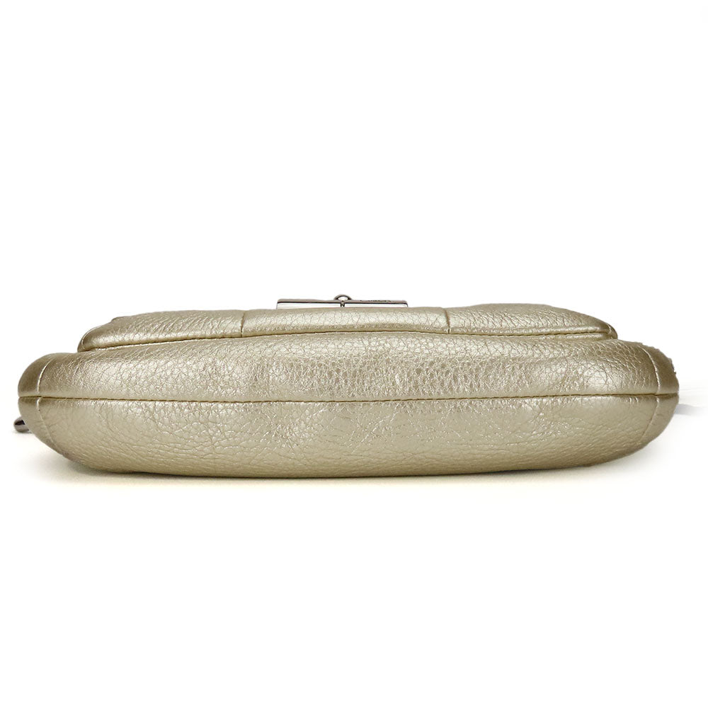 Coach Shoulder Bag 14771 Leather Gold Christine Women