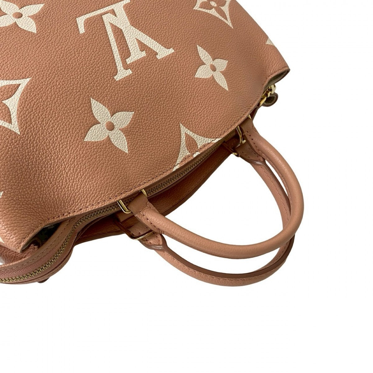 Louis Vuitton Shoulder Bag M46353 Leather Pink Monogram Unplant Petit Palais Pm