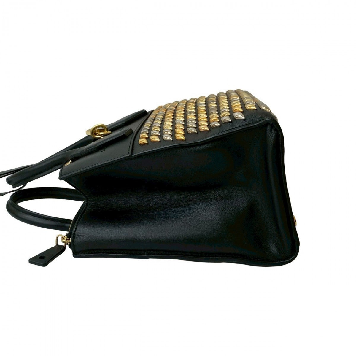 Louis Vuitton Shoulder Bag Leather Black City Steamer Pm