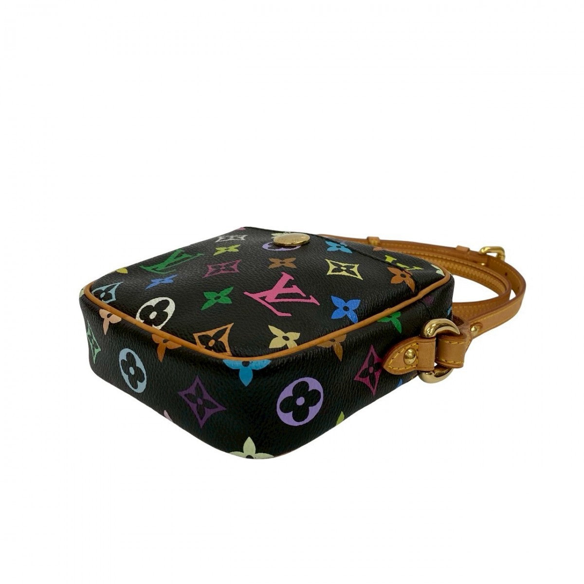 Louis Vuitton Shoulder Bag M40056 Leather Multicolor Monogram Multicolor Lift