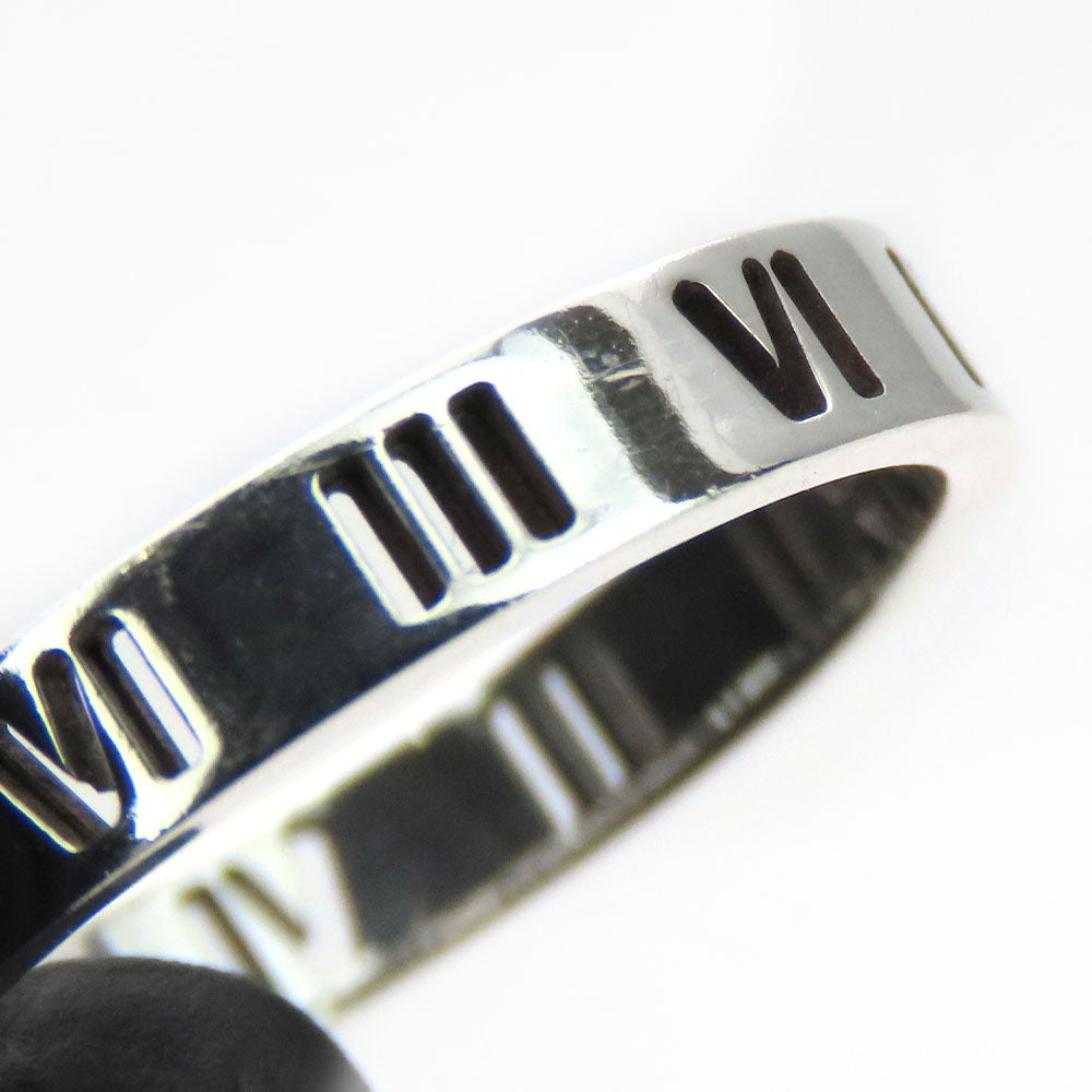 Tiffany&Co. Ring Silver925 Silver Atlas Narrow Mens