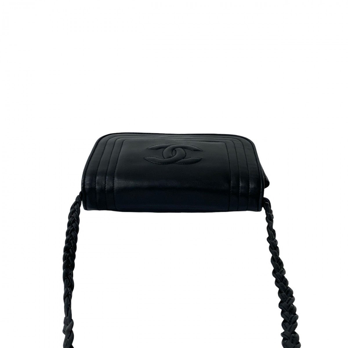Chanel Shoulder Bag Lambskin Black