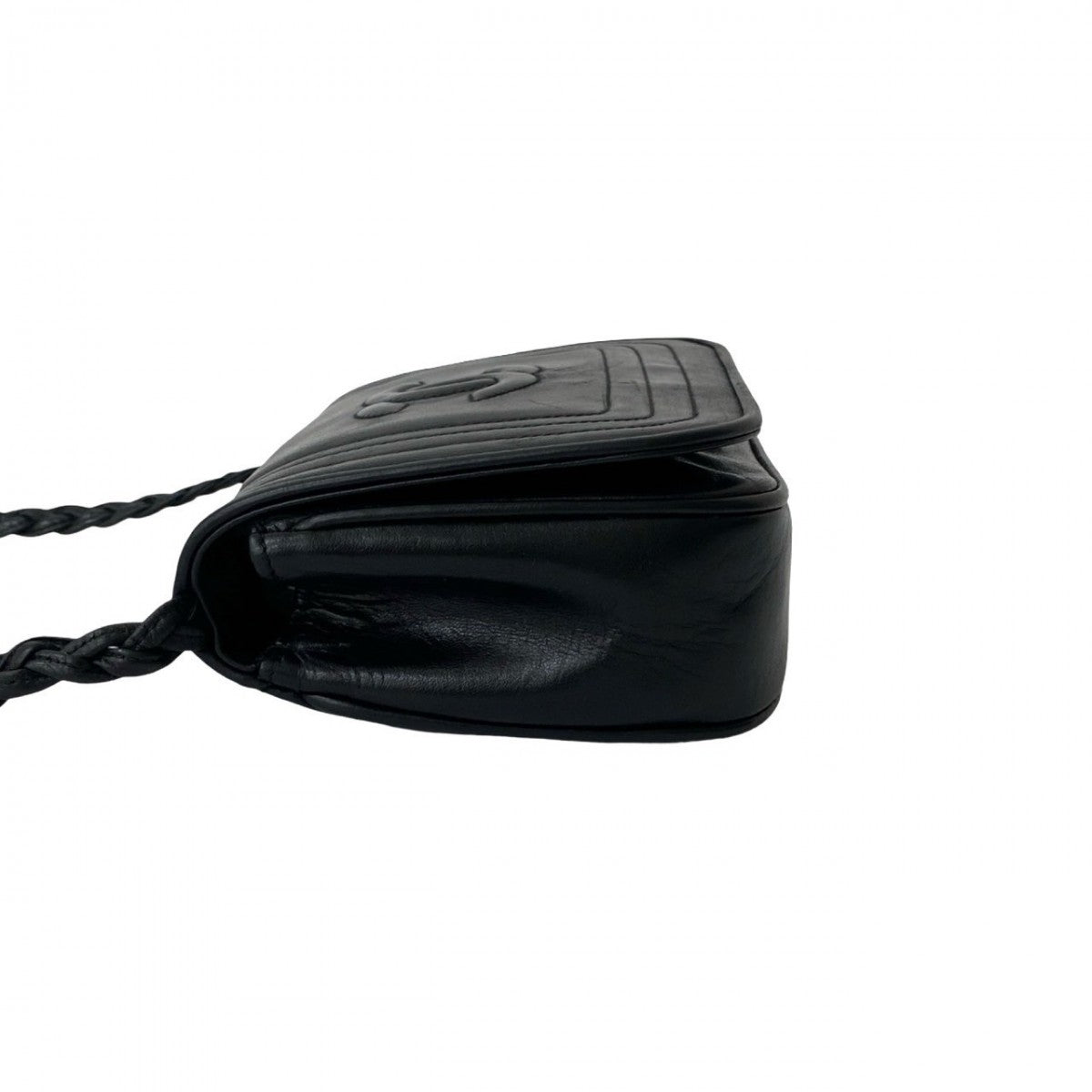 Chanel Shoulder Bag Lambskin Black