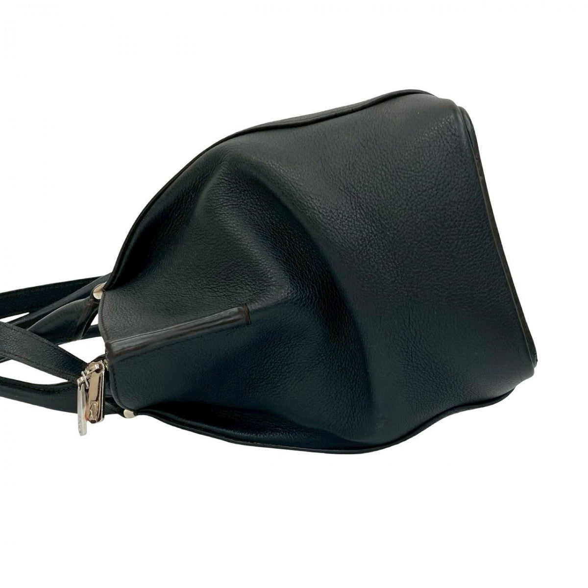 Cartier Shoulder Bag Leather Black C De Cartier