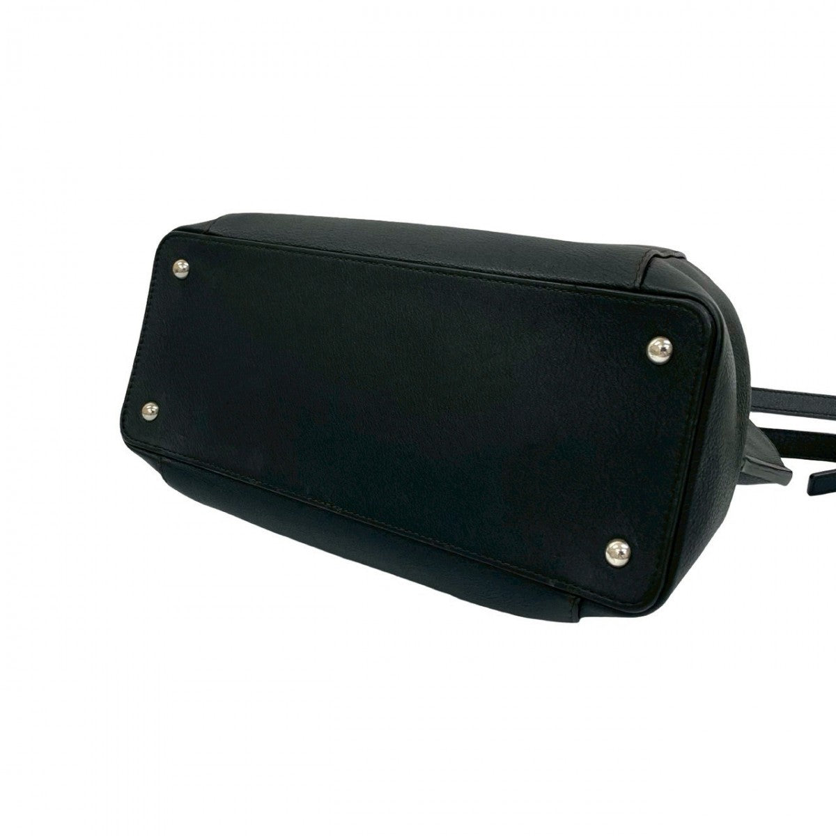 Cartier Shoulder Bag Leather Black C De Cartier