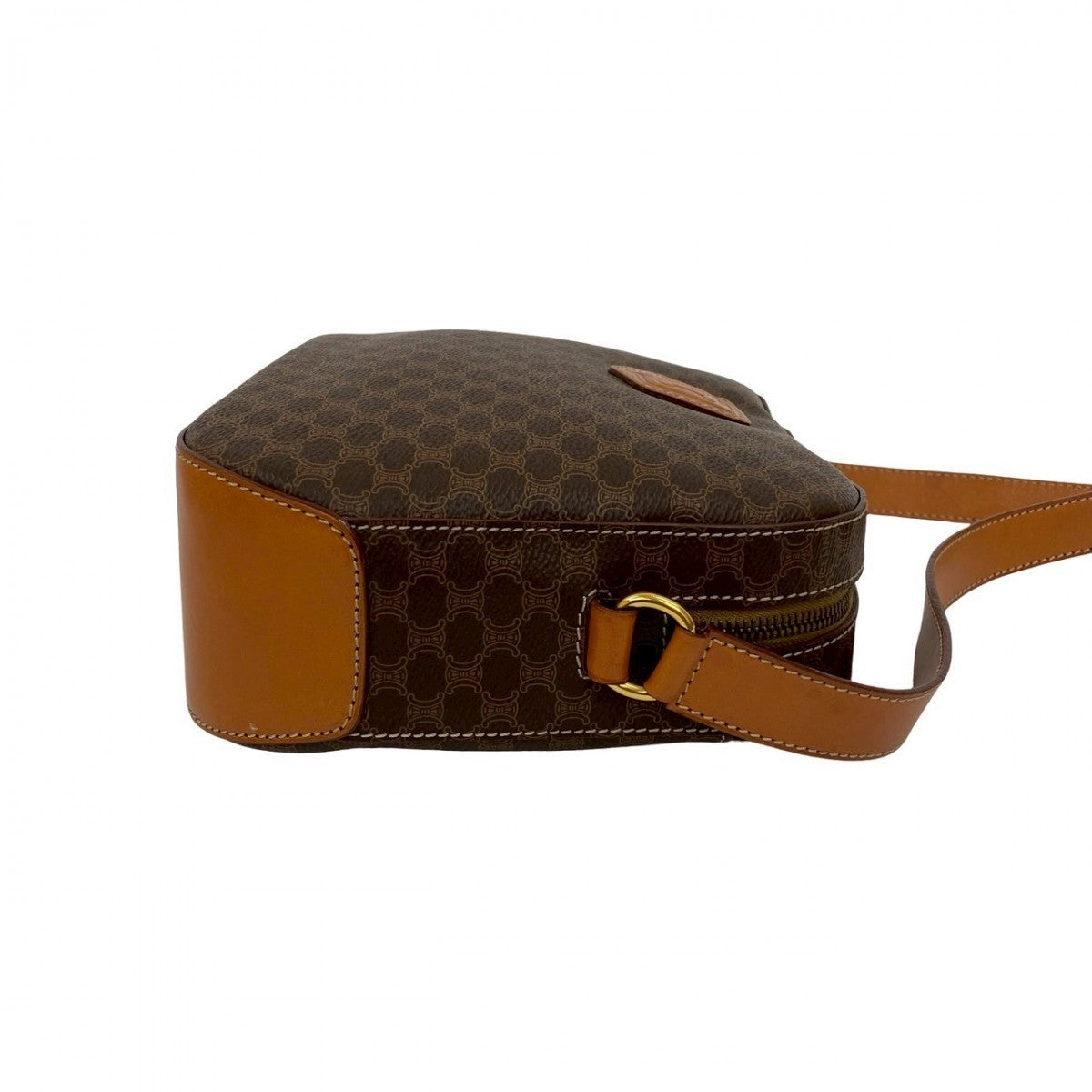 Celine Shoulder Bag Leather Brown