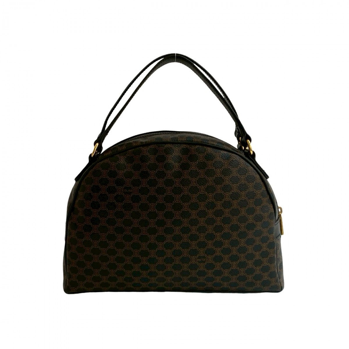Celine Handbag Leather Black