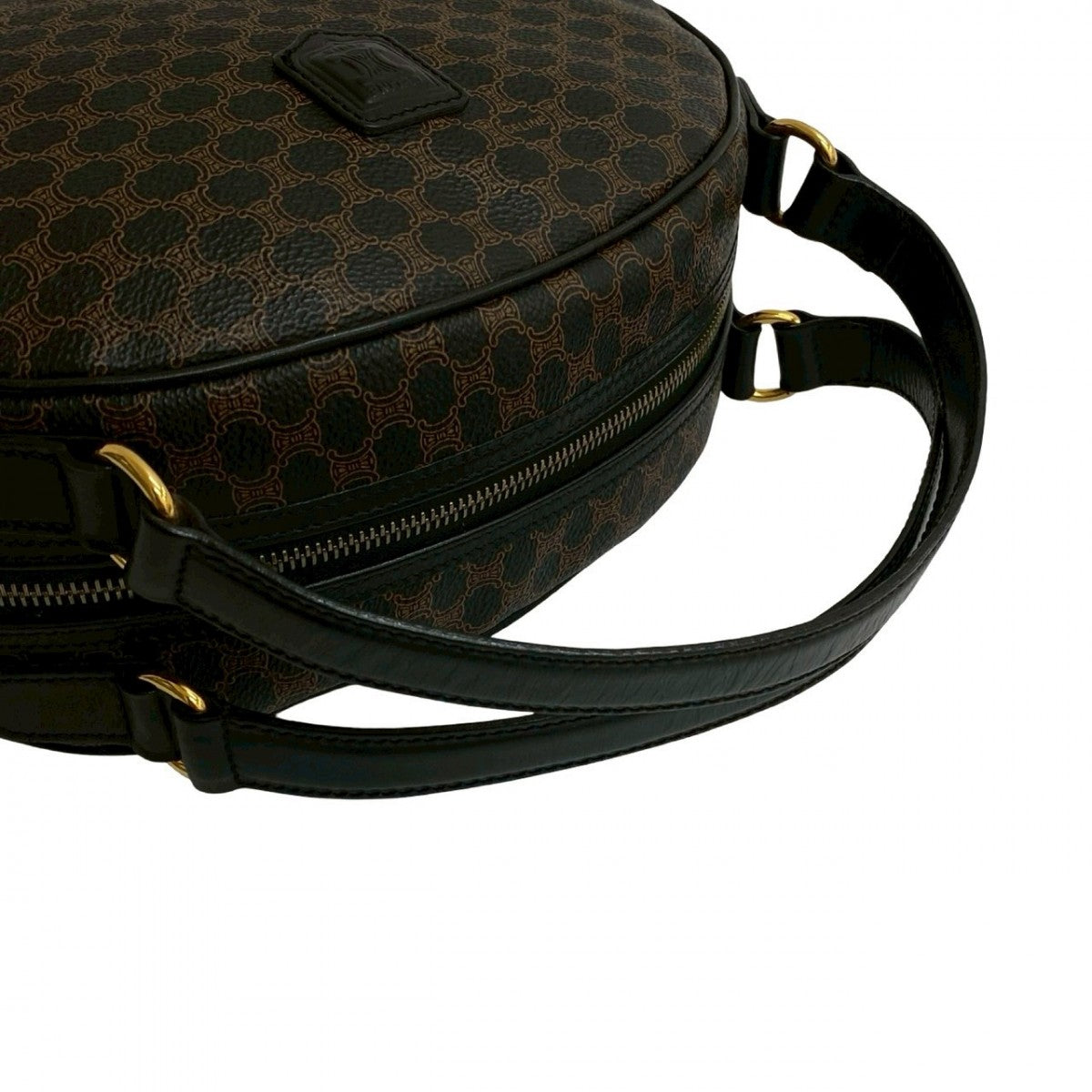Celine Handbag Leather Black
